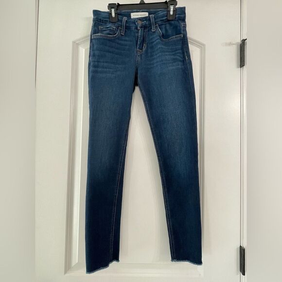 Flying Monkey Jeans size 24 released distressed hem - Picture 1 of 5
